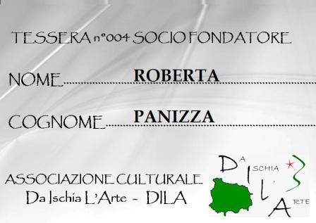Tessera Fondatore 004 Roberta Panizza