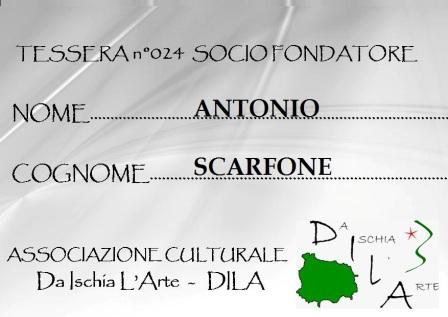 Tessera Fondatore 024 Antonio Scarfone